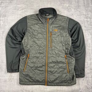 Outdoor Research Jacket Mens XL Grey Hybrid Acetyleme Primaloft Quilted Fleece